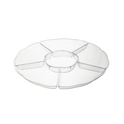 6 Sectional Round Tray