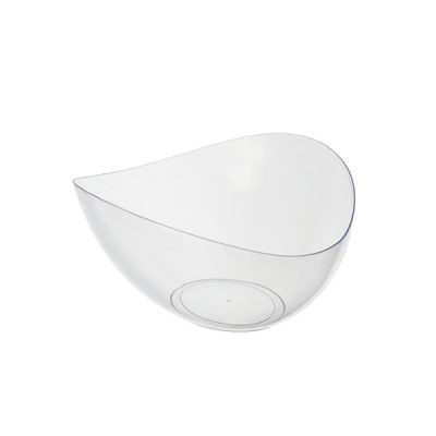 Clear Egg Shaped Bowl