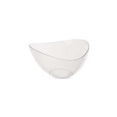 Clear Egg Shaped Bowl
