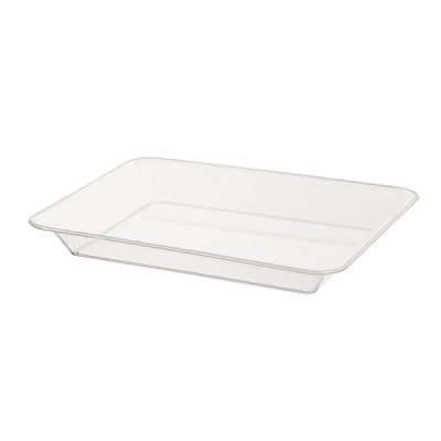 Clear New Square Tray