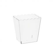 Clear Small Rectangle Ice Bucket