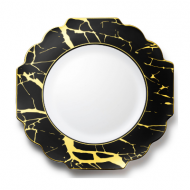 8.6″ Dinner plates marble
