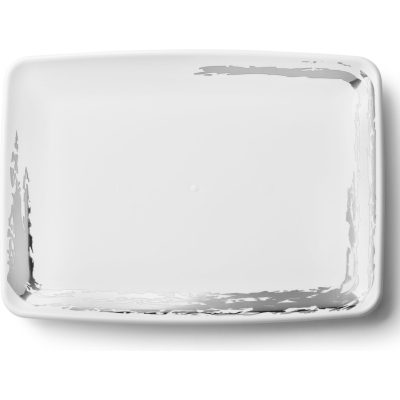 Whisk Collection Small Rectangle Plastic Serving Tray