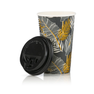 12oz Insulated Paper Cups with Lids