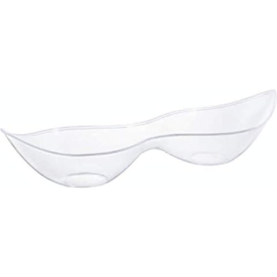 2 Sectional Plastic Boat Dish Large