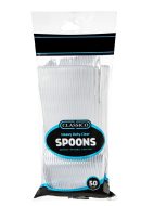 Classico Collection Heavy Duty Plastic Spoons