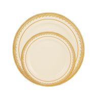 Prestige Collection 10″ and 7″ Plastic Dinner and Salad/Appetizer Plates Value Set