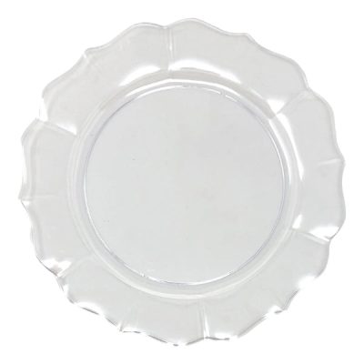 Scallop Collection 9″ Plastic Buffet Plates