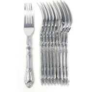 Baroque Collection Plastic Forks