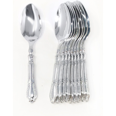 Baroque Collection Plastic Spoons