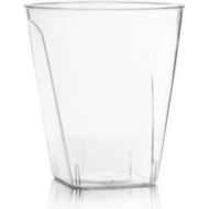 Square 7 oz. Plastic Cups