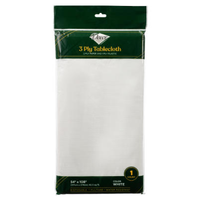 Tablecloth-3 Ply 54″x108″